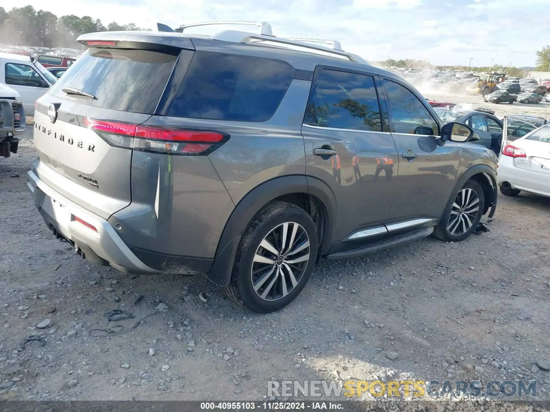 4 Photograph of a damaged car 5N1DR3DJ5RC204103 NISSAN PATHFINDER 2024