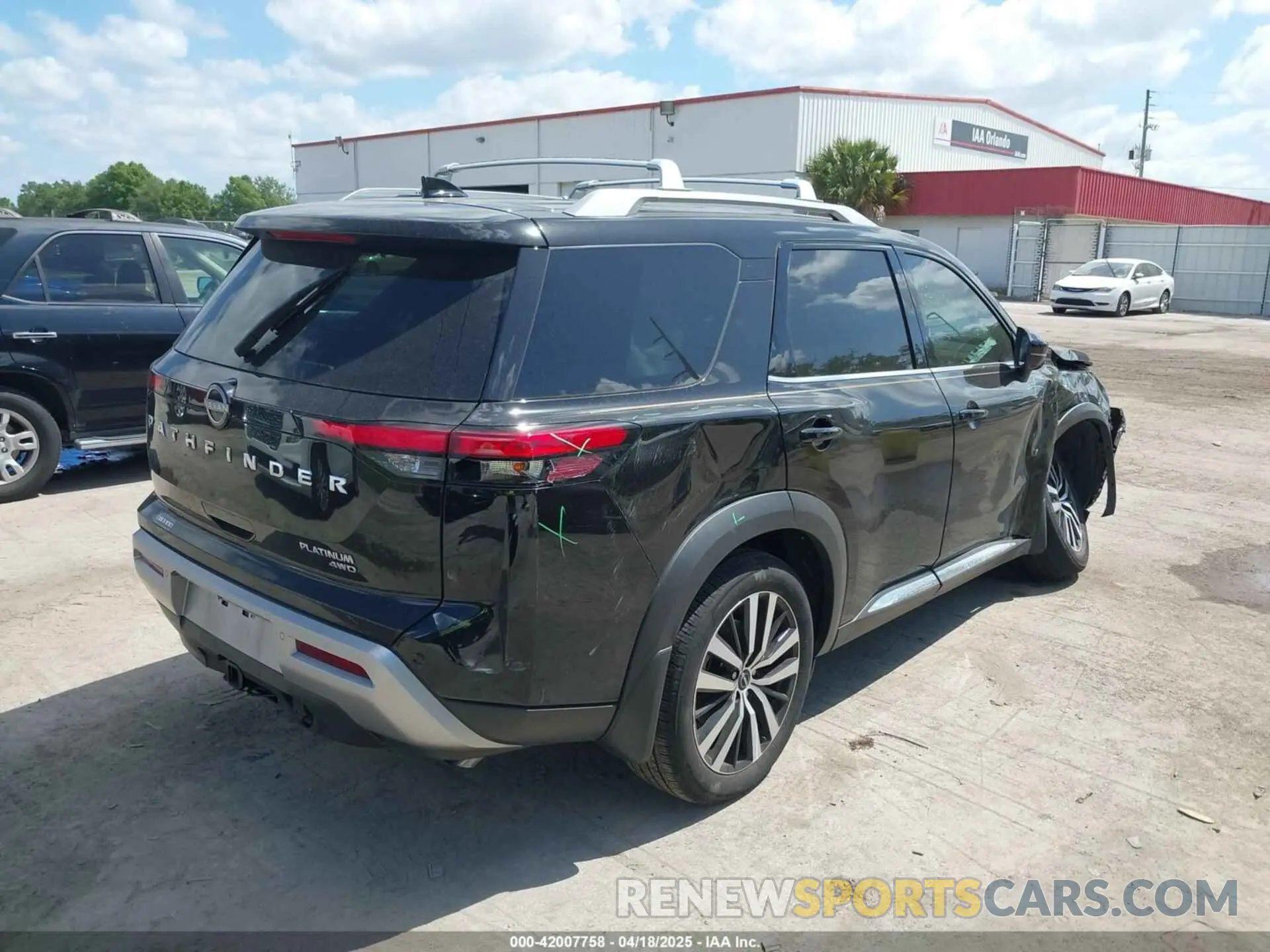 4 Фотография поврежденного автомобиля 5N1DR3DJ6RC243508 NISSAN PATHFINDER 2024
