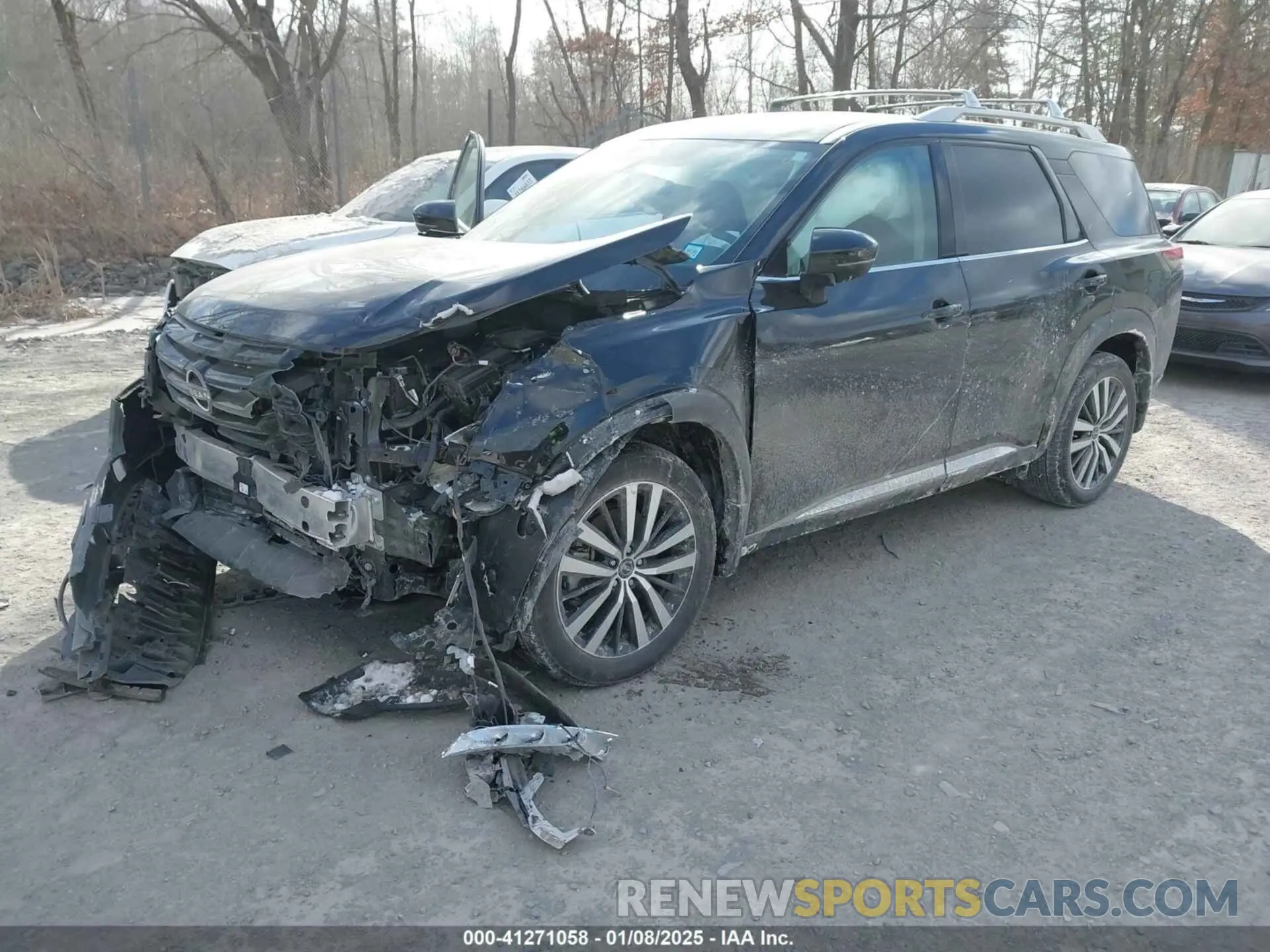 2 Photograph of a damaged car 5N1DR3DJ8RC219579 NISSAN PATHFINDER 2024