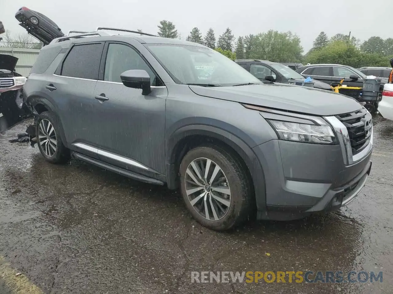 4 Photograph of a damaged car 5N1DR3DK0RC239639 NISSAN PATHFINDER 2024