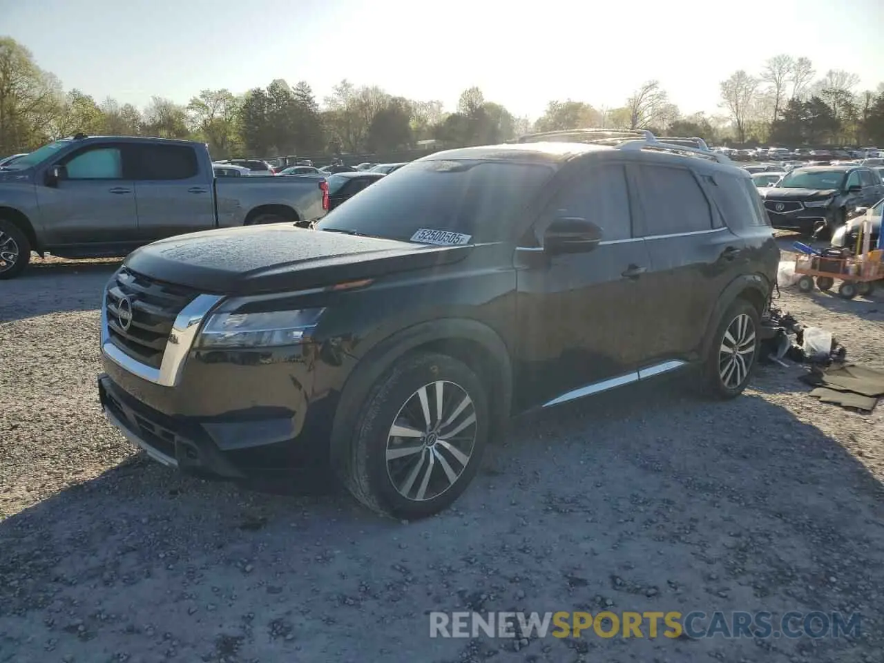 1 Photograph of a damaged car 5N1DR3DK7RC280687 NISSAN PATHFINDER 2024