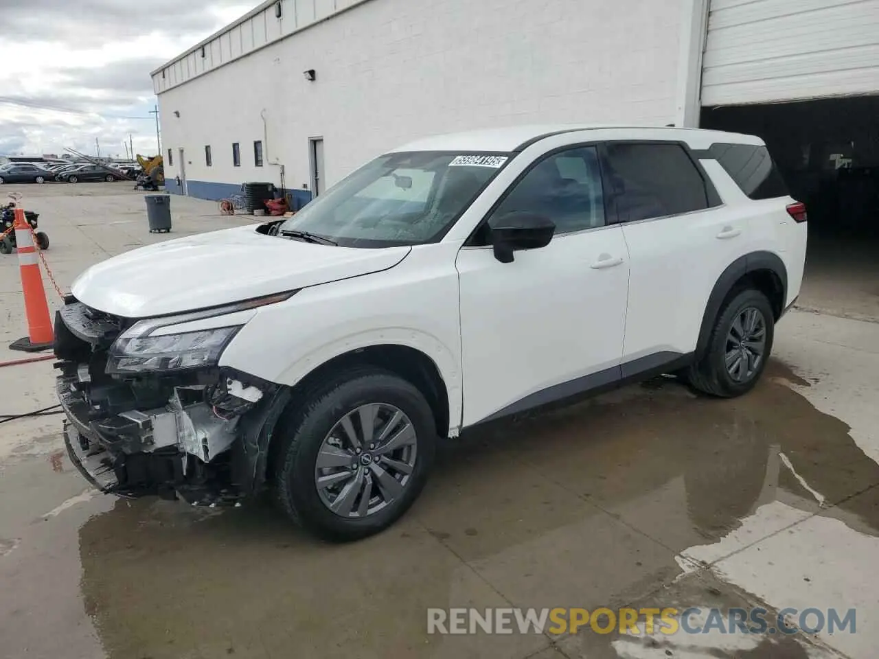1 Photograph of a damaged car 5N1DR3AC8SC224664 NISSAN PATHFINDER 2025