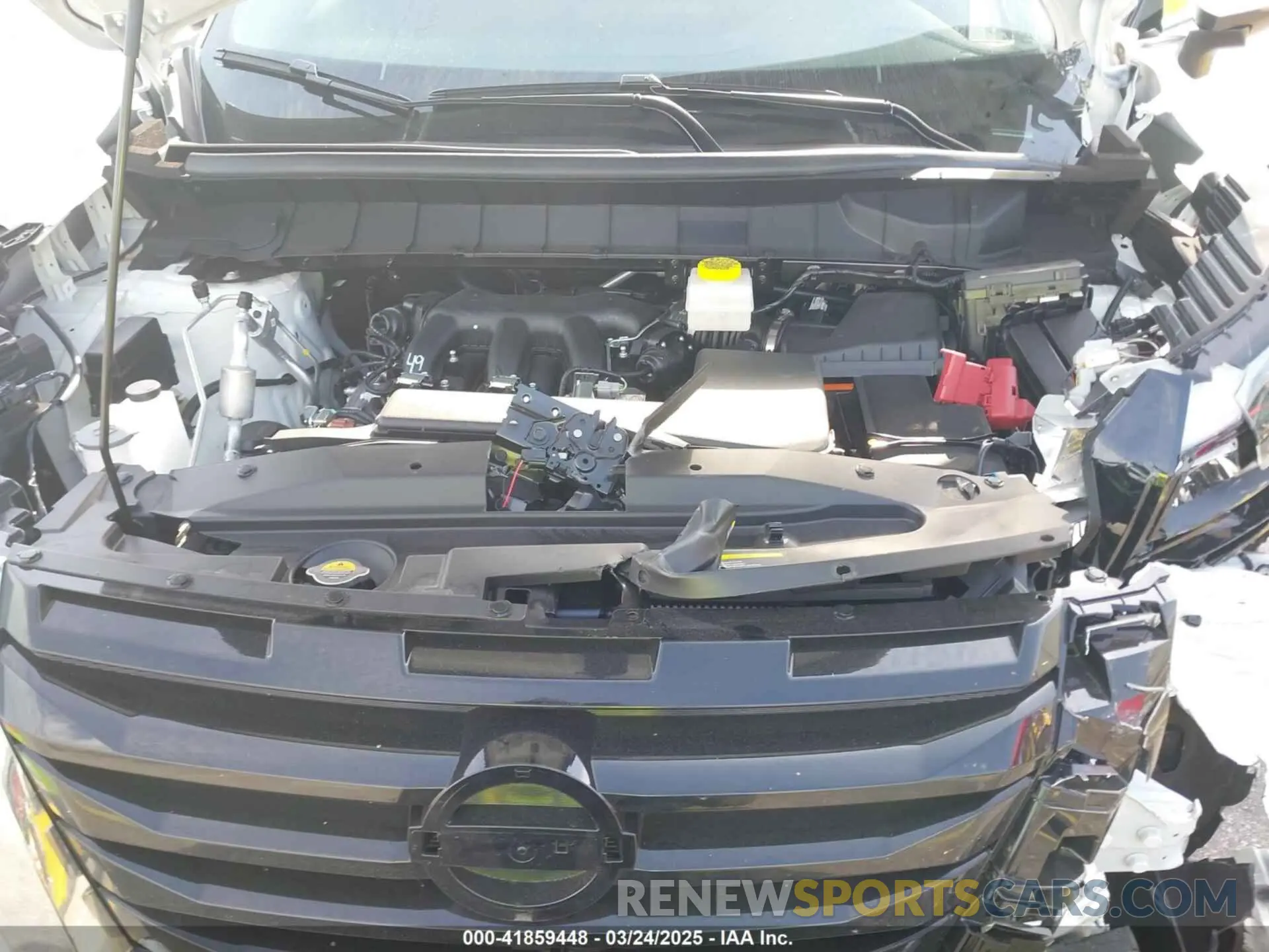 10 Photograph of a damaged car 5N1DR3BA6SC227415 NISSAN PATHFINDER 2025