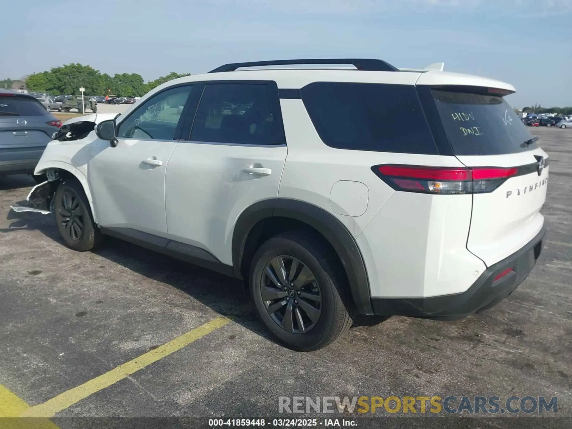 3 Photograph of a damaged car 5N1DR3BA6SC227415 NISSAN PATHFINDER 2025