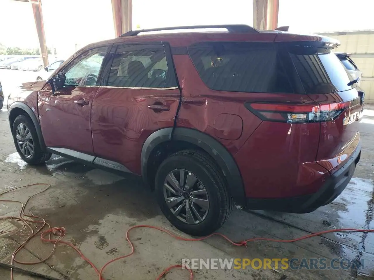 2 Photograph of a damaged car 5N1DR3BC0SC228416 NISSAN PATHFINDER 2025