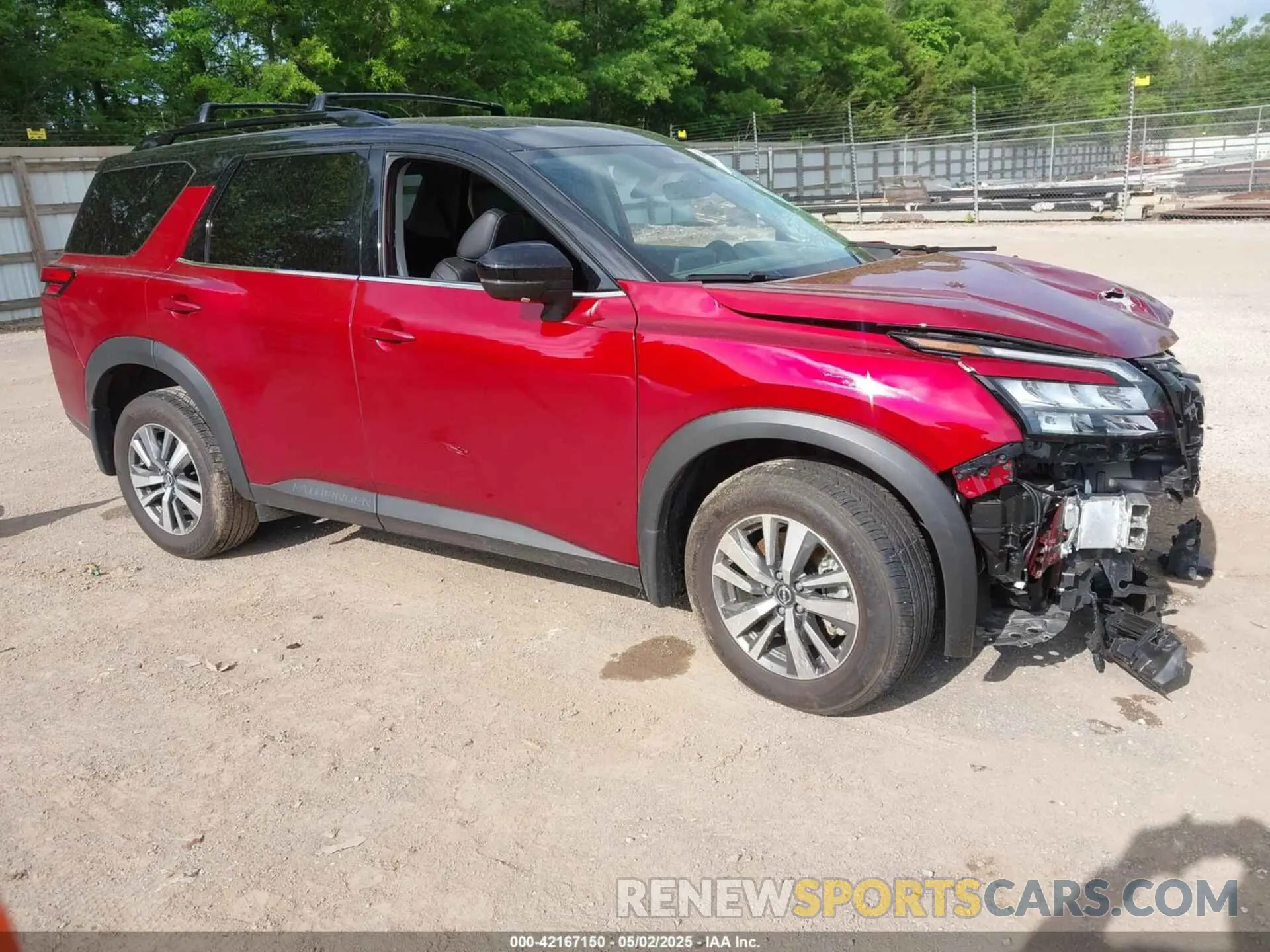 1 Photograph of a damaged car 5N1DR3CC3SC202875 NISSAN PATHFINDER 2025