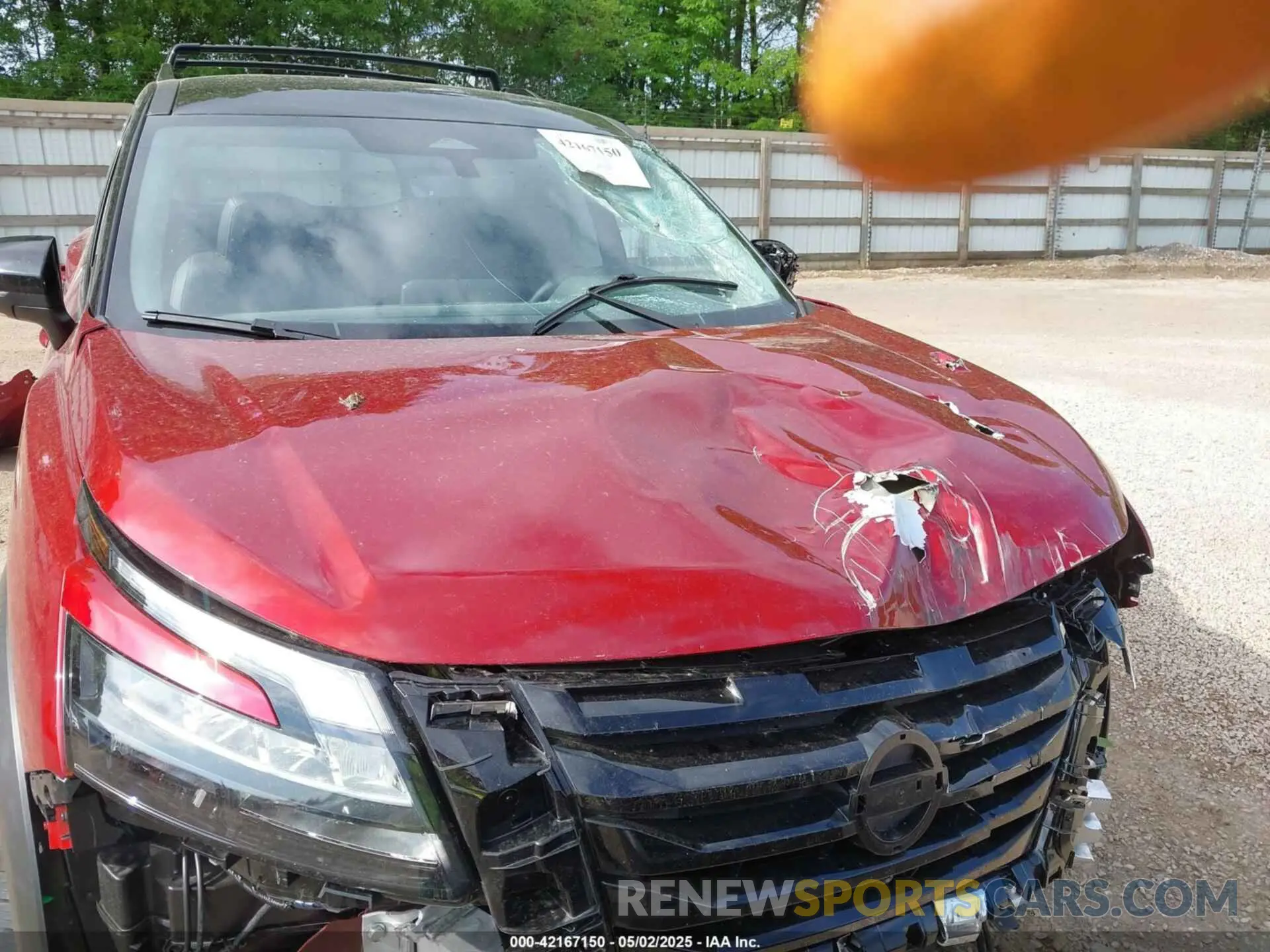 10 Photograph of a damaged car 5N1DR3CC3SC202875 NISSAN PATHFINDER 2025