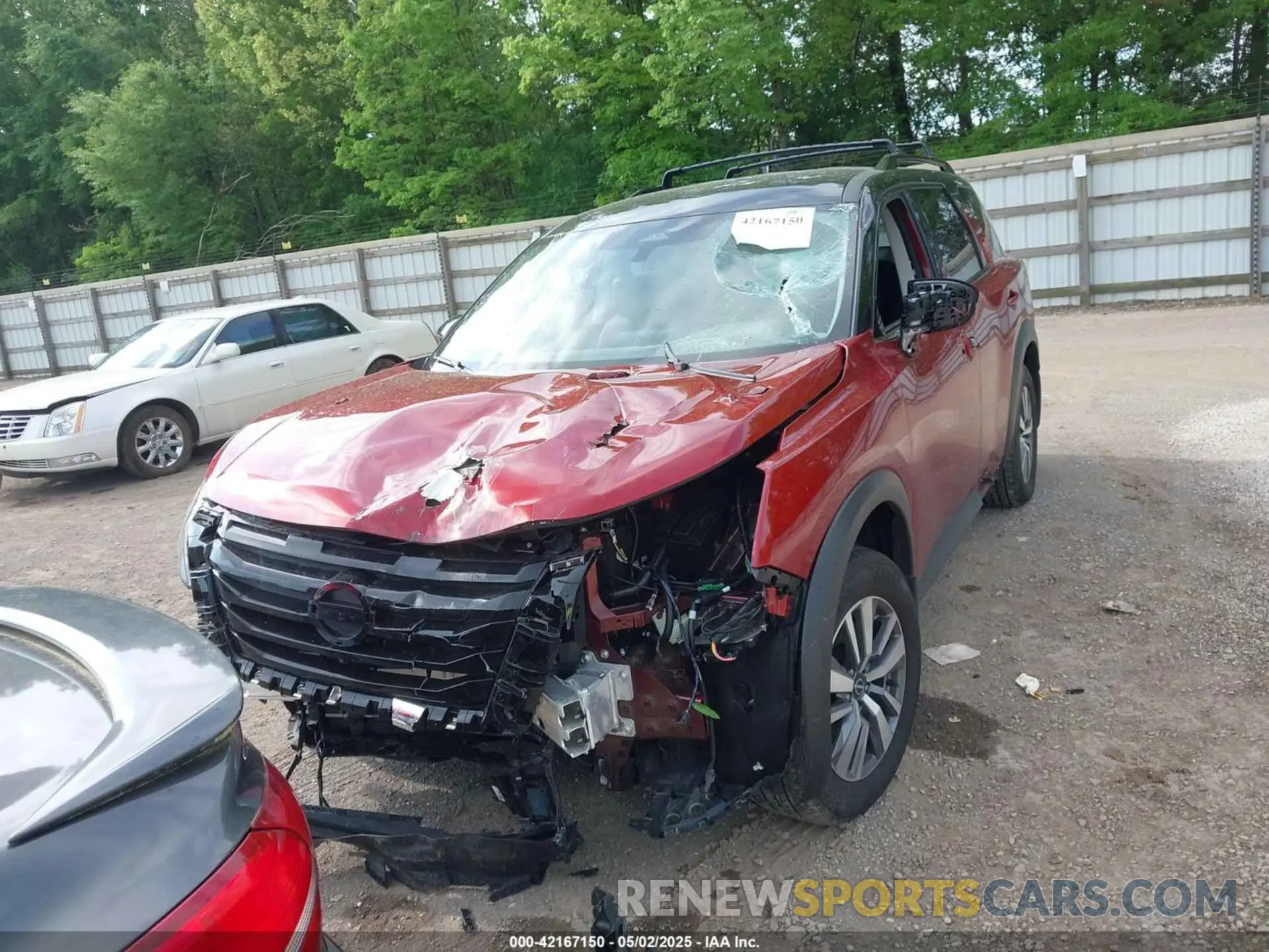 13 Photograph of a damaged car 5N1DR3CC3SC202875 NISSAN PATHFINDER 2025