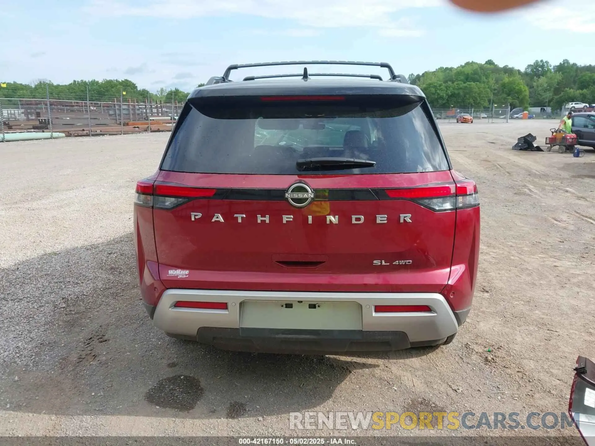 17 Photograph of a damaged car 5N1DR3CC3SC202875 NISSAN PATHFINDER 2025