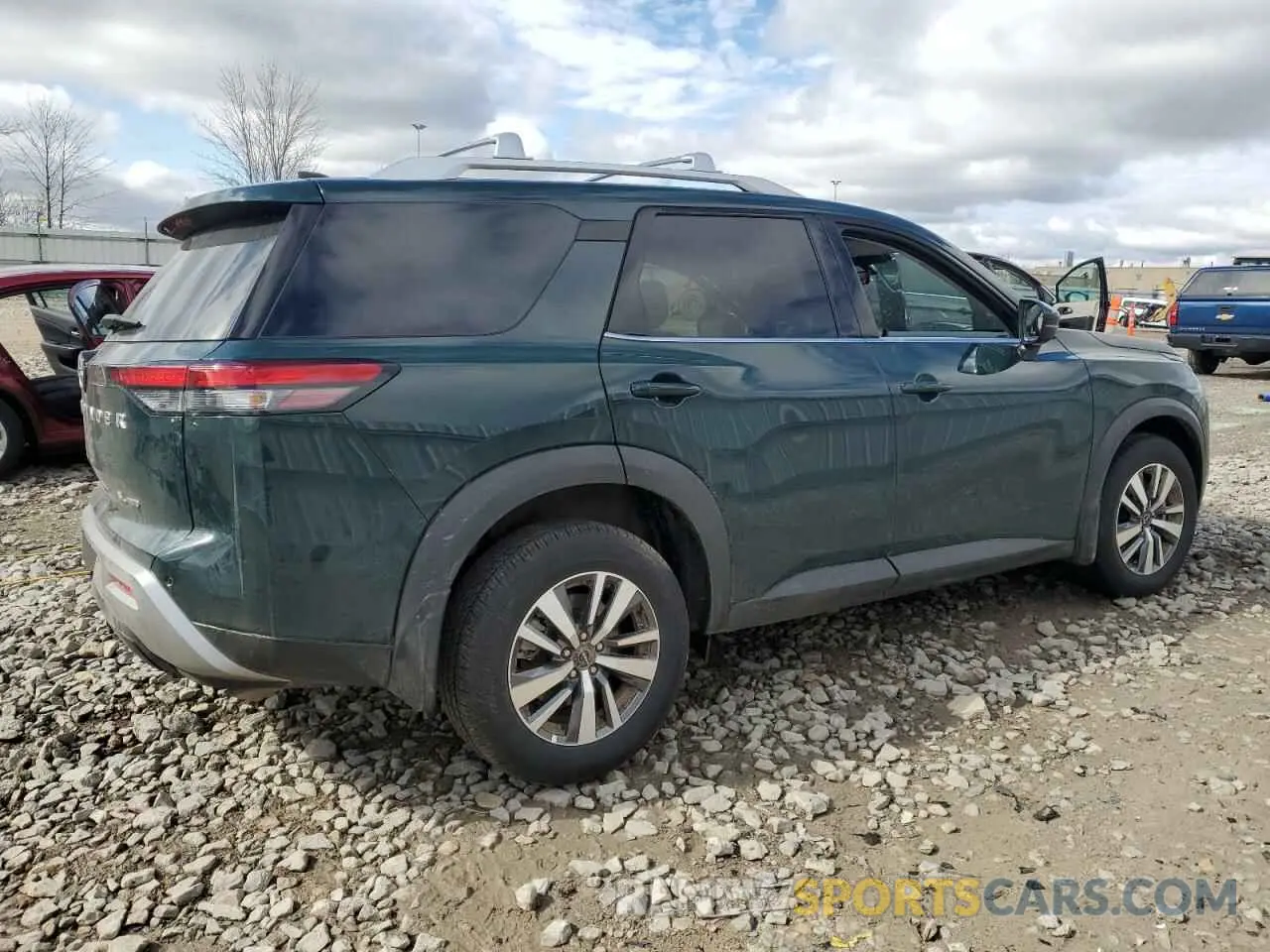 3 Photograph of a damaged car 5N1DR3CC8SC222068 NISSAN PATHFINDER 2025