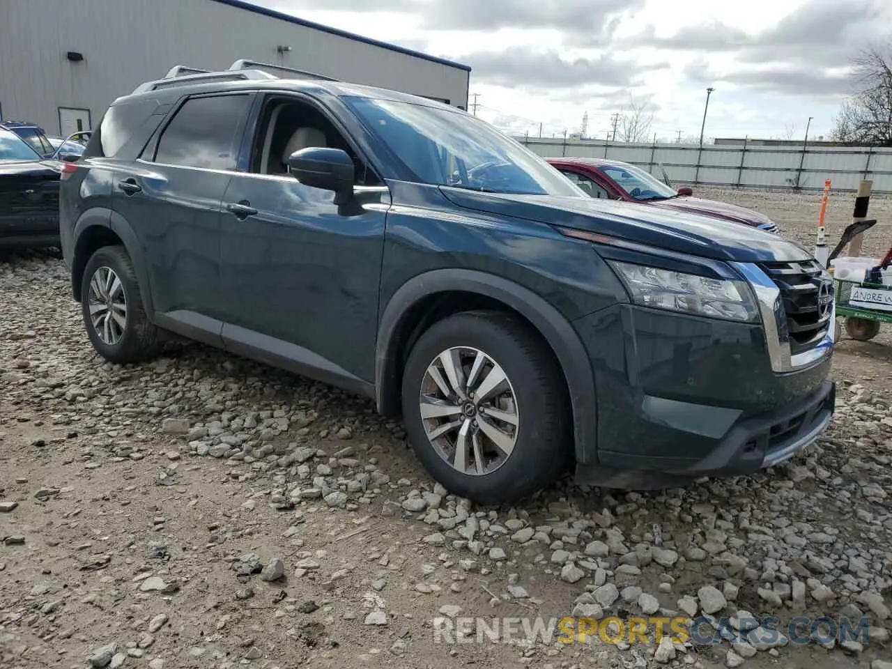 4 Photograph of a damaged car 5N1DR3CC8SC222068 NISSAN PATHFINDER 2025
