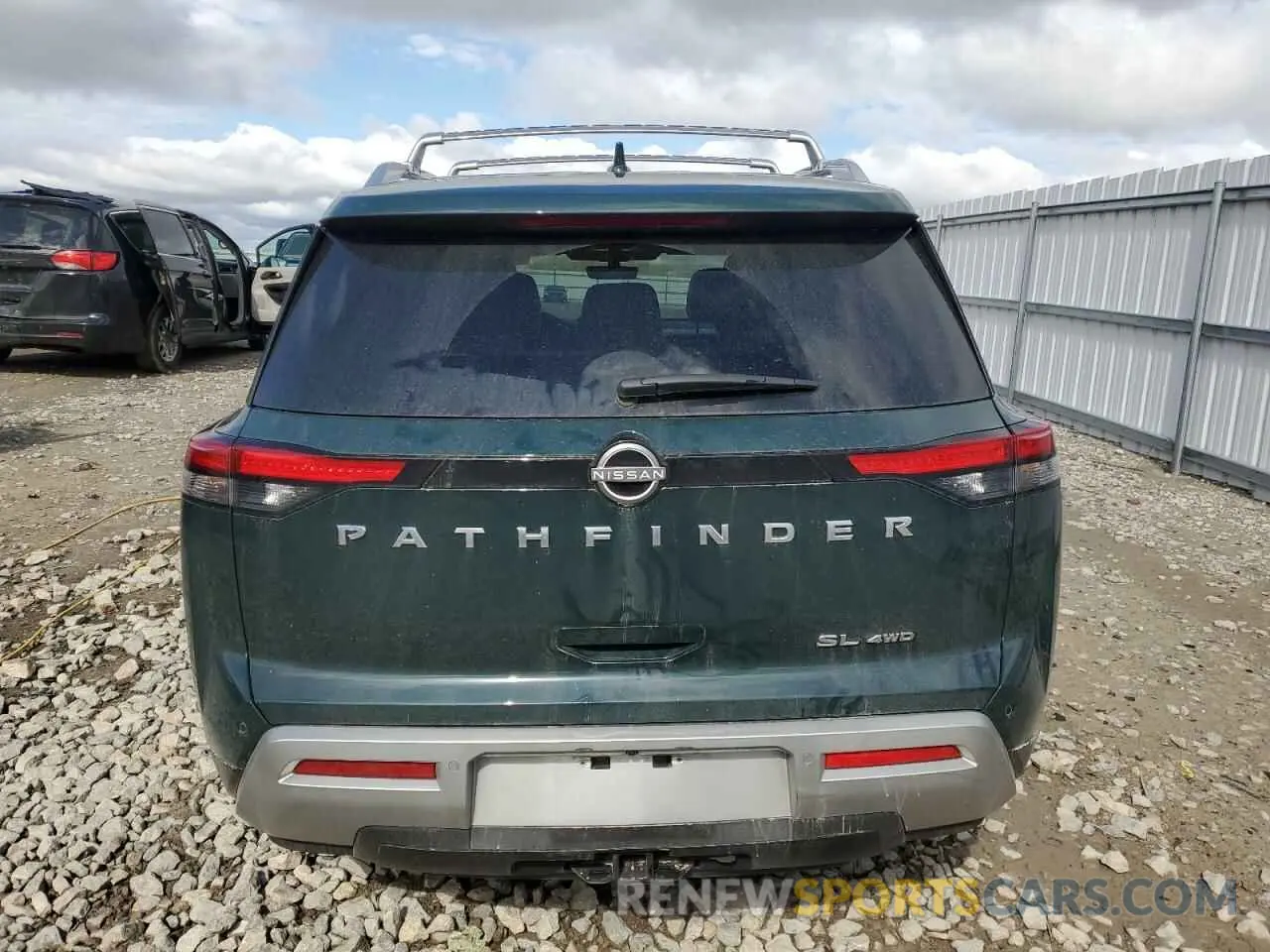 6 Photograph of a damaged car 5N1DR3CC8SC222068 NISSAN PATHFINDER 2025