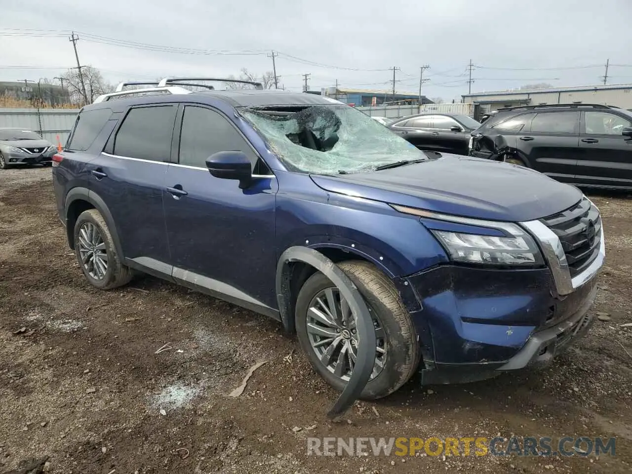 4 Фотография поврежденного автомобиля 5N1DR3CD4SC214039 NISSAN PATHFINDER 2025