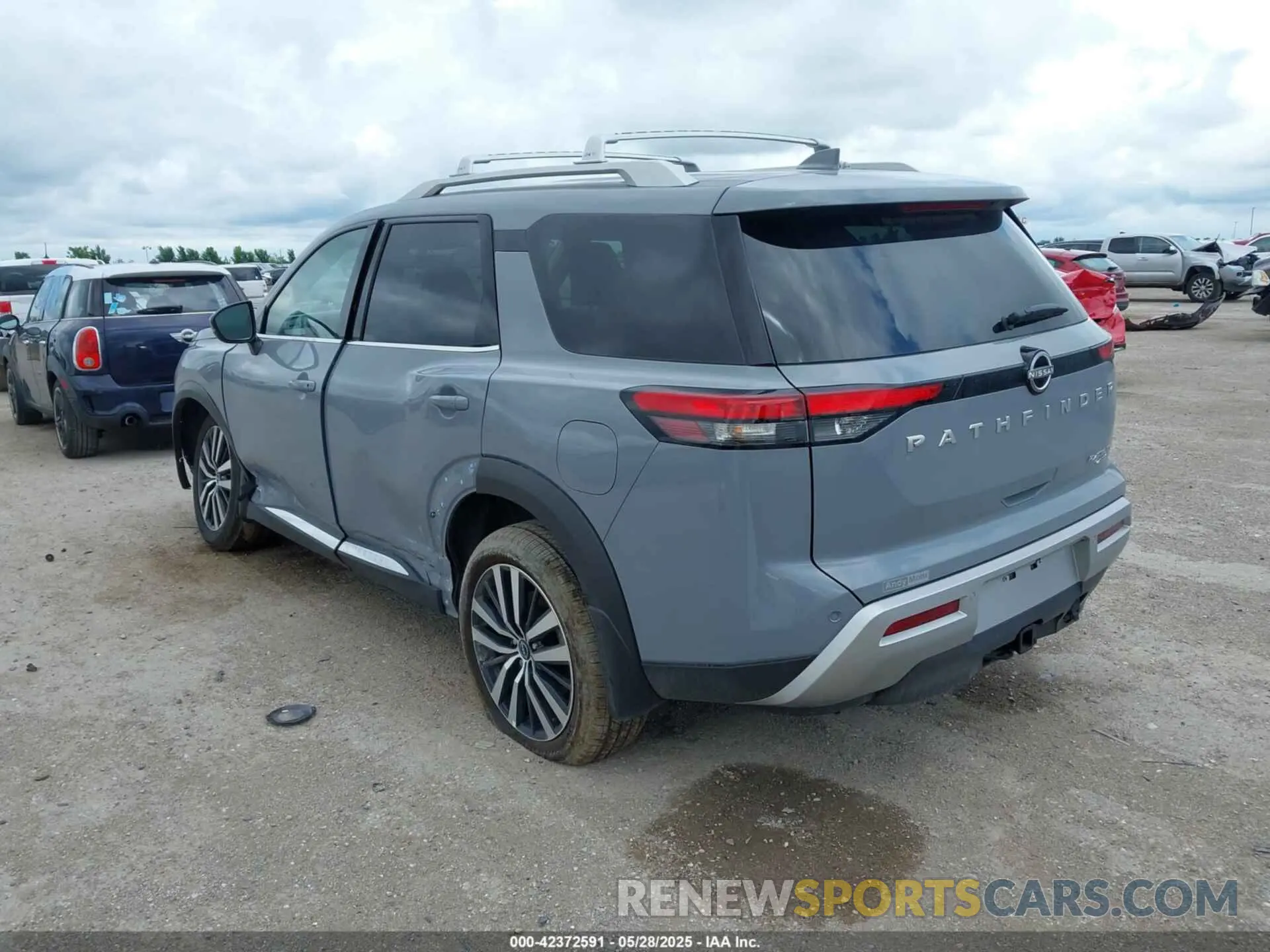 3 Photograph of a damaged car 5N1DR3DK3SC224638 NISSAN PATHFINDER 2025