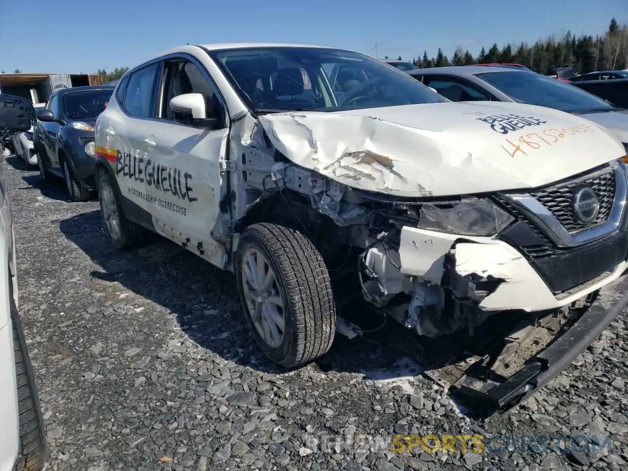 4 Фотография поврежденного автомобиля JN1BJ1AV7PW000299 NISSAN QASHQAI S 2023
