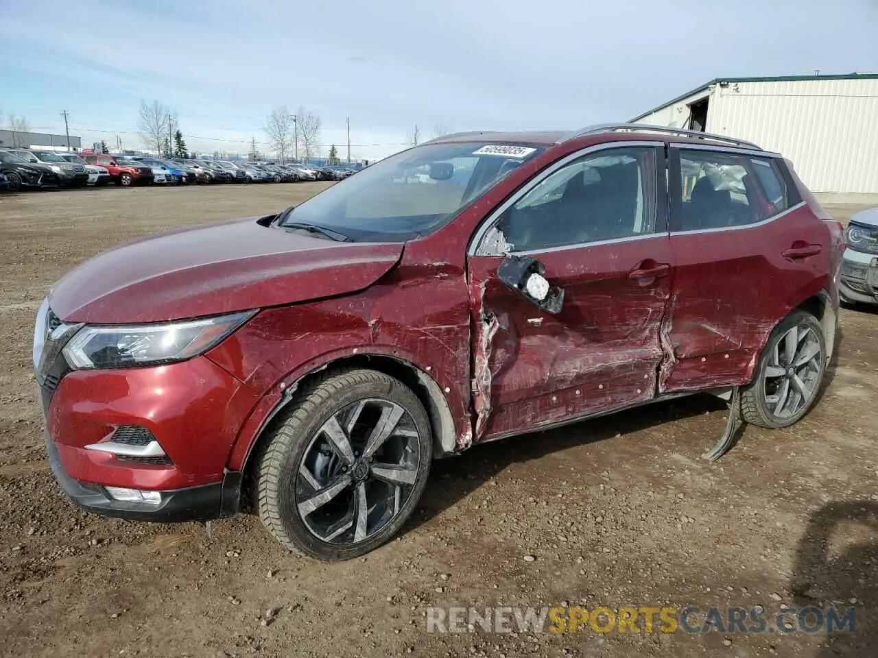 1 Photograph of a damaged car JN1BJ1BW9PW106048 NISSAN QASHQAI SV 2023
