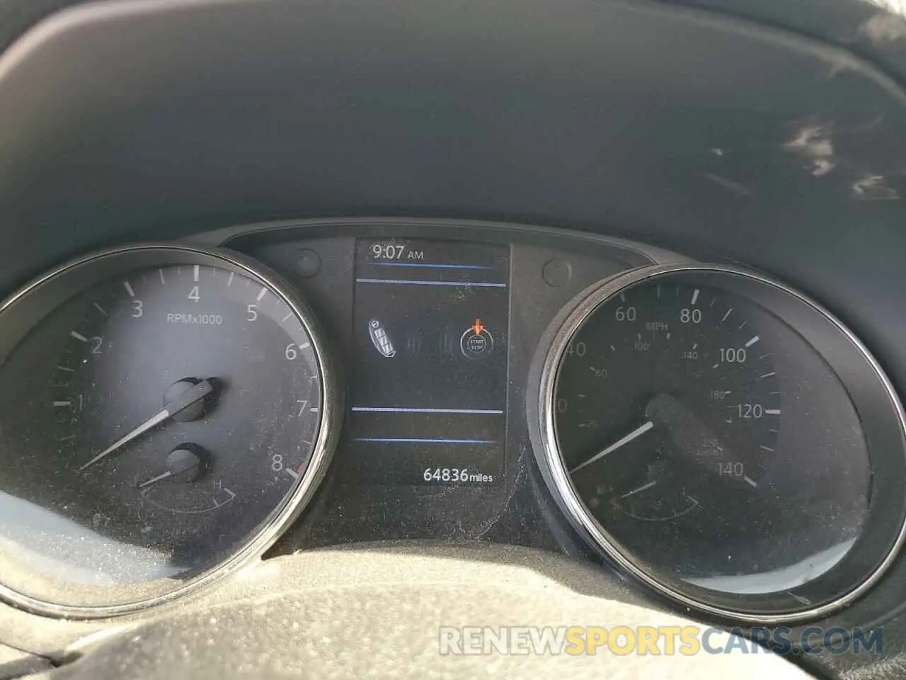 9 Photograph of a damaged car 5N1AT2MT0KC706202 NISSAN ROGUE 2019