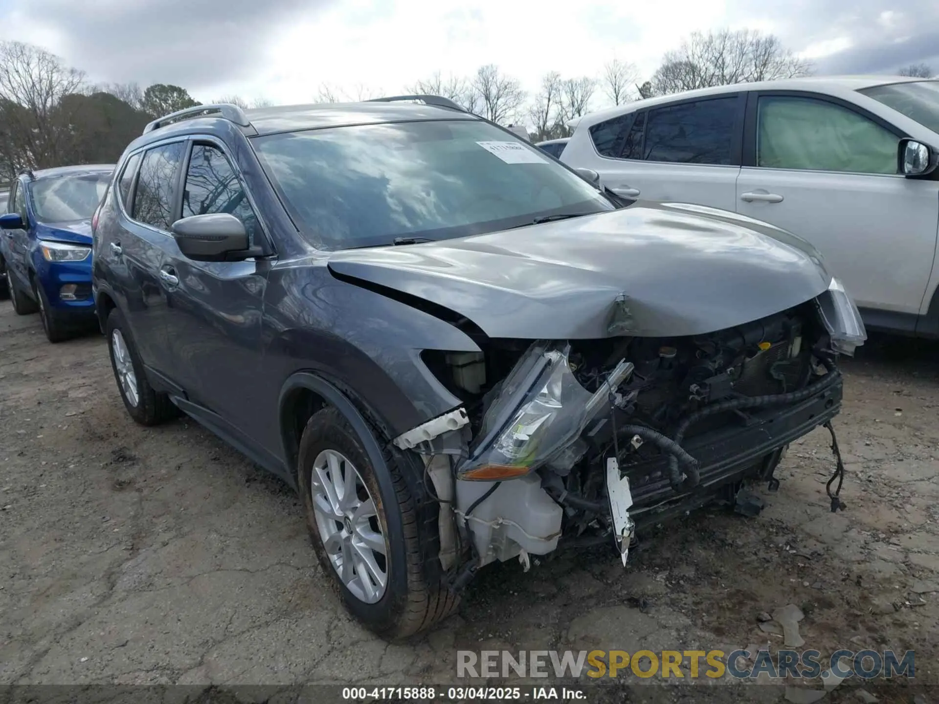 1 Photograph of a damaged car 5N1AT2MT0KC708984 NISSAN ROGUE 2019