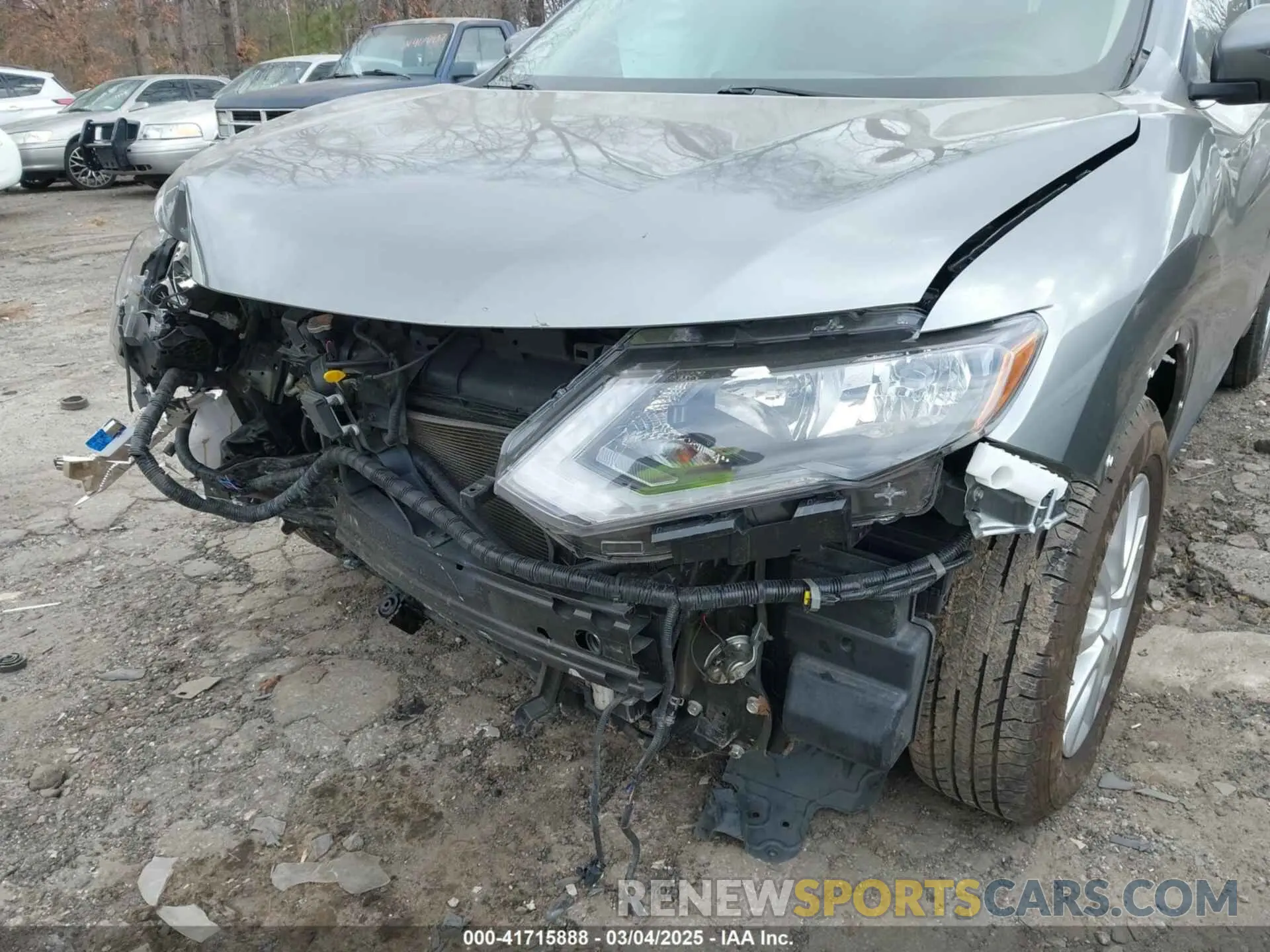6 Photograph of a damaged car 5N1AT2MT0KC708984 NISSAN ROGUE 2019