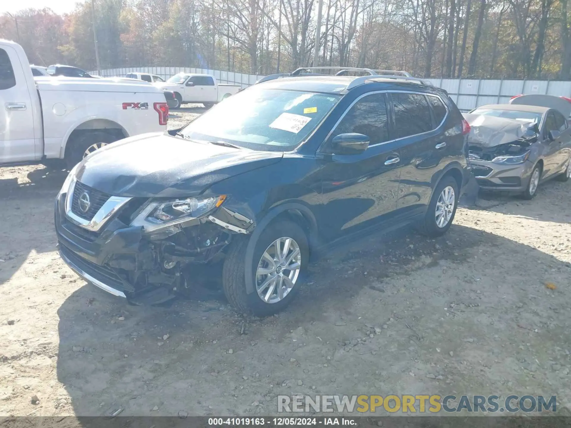 2 Photograph of a damaged car 5N1AT2MT0KC799416 NISSAN ROGUE 2019