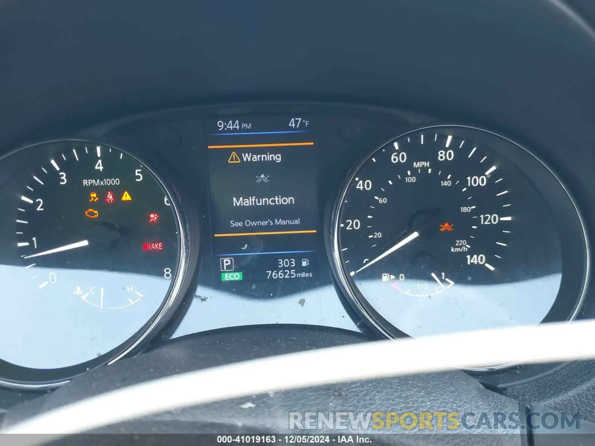 7 Photograph of a damaged car 5N1AT2MT0KC799416 NISSAN ROGUE 2019