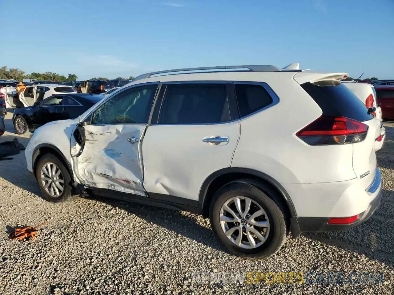 2 Photograph of a damaged car 5N1AT2MT0KC830924 NISSAN ROGUE 2019
