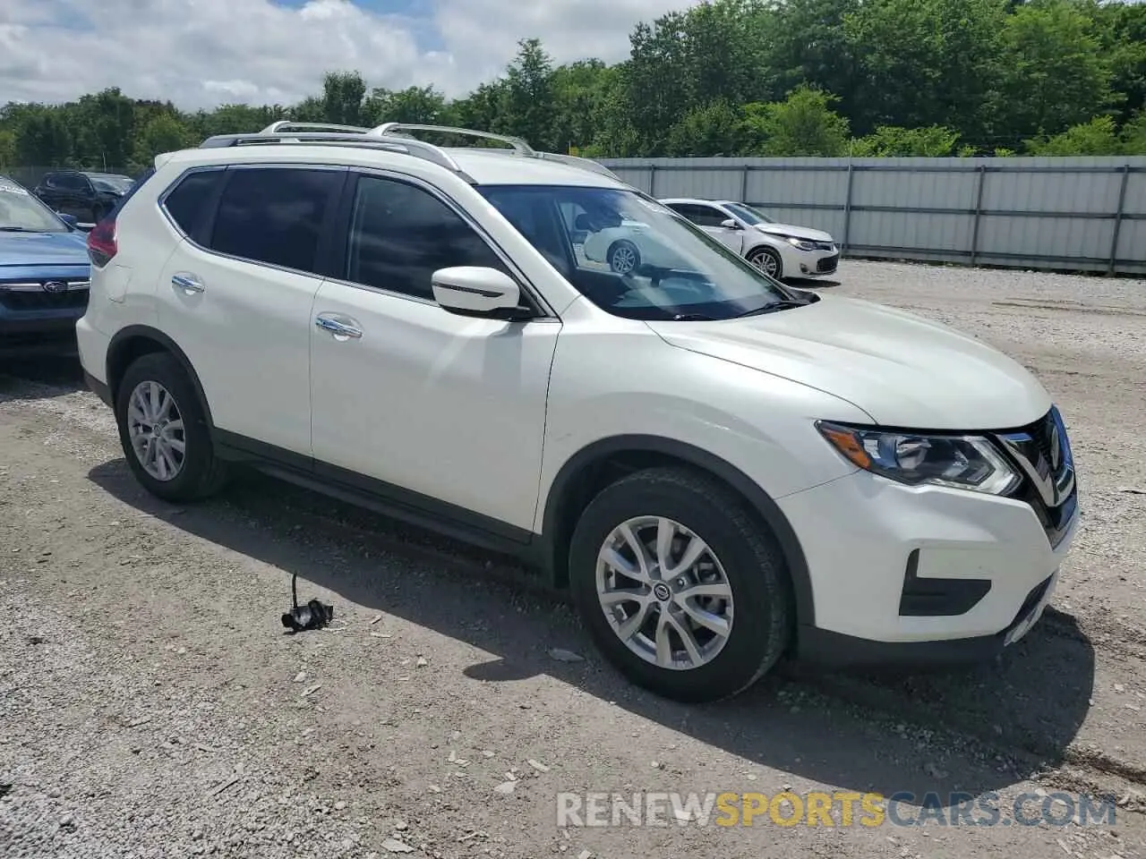 4 Photograph of a damaged car 5N1AT2MT1KC727303 NISSAN ROGUE 2019