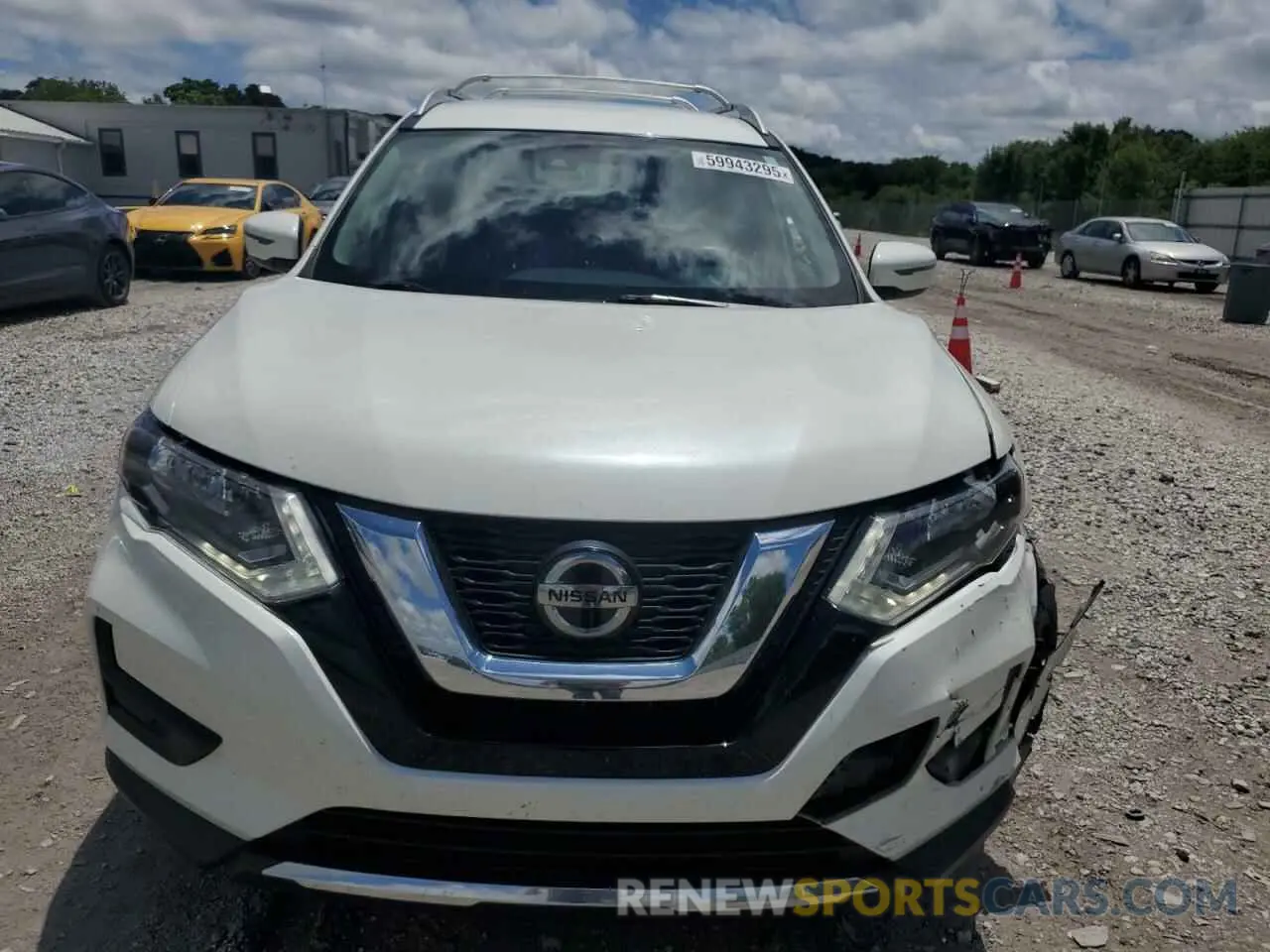 5 Photograph of a damaged car 5N1AT2MT1KC727303 NISSAN ROGUE 2019