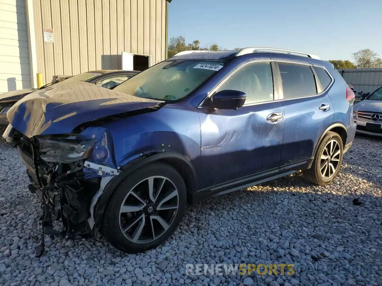 1 Photograph of a damaged car 5N1AT2MT1KC742528 NISSAN ROGUE 2019