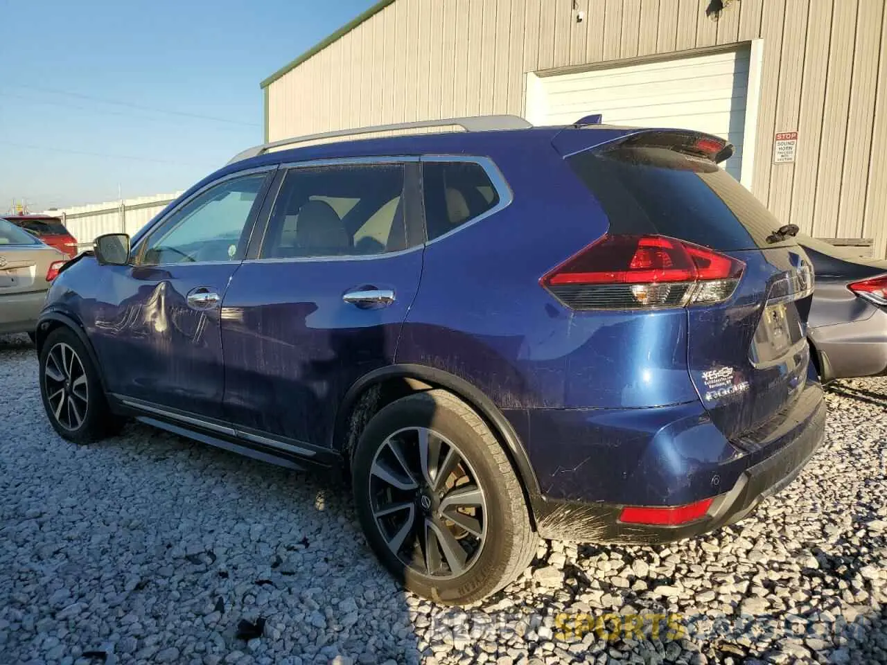 2 Photograph of a damaged car 5N1AT2MT1KC742528 NISSAN ROGUE 2019