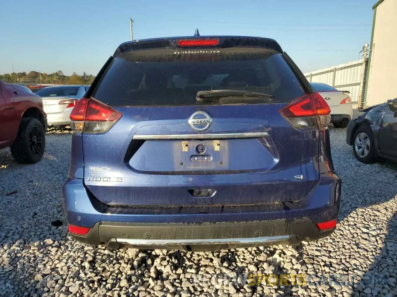 6 Photograph of a damaged car 5N1AT2MT1KC742528 NISSAN ROGUE 2019
