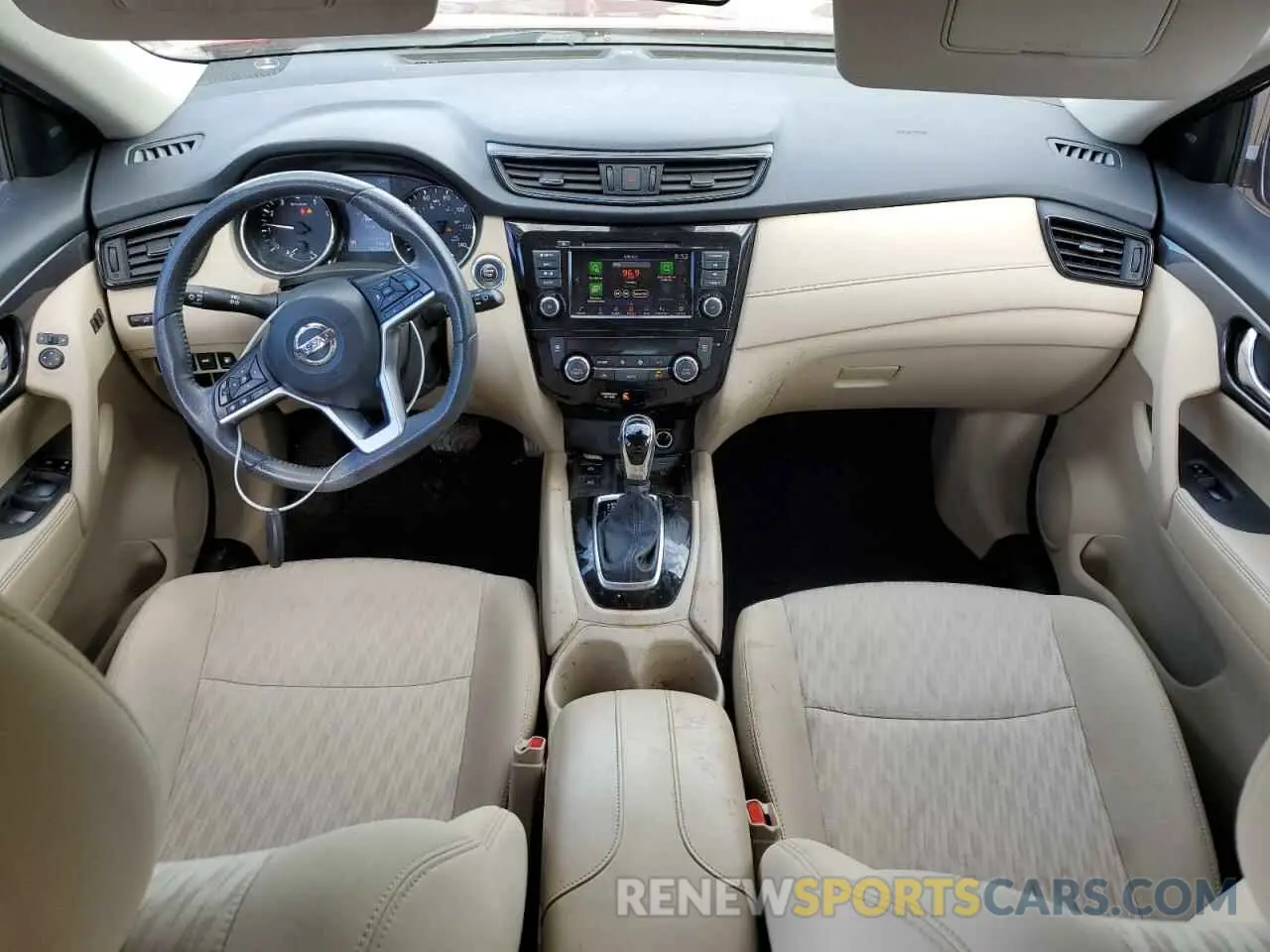 8 Photograph of a damaged car 5N1AT2MT1KC753190 NISSAN ROGUE 2019