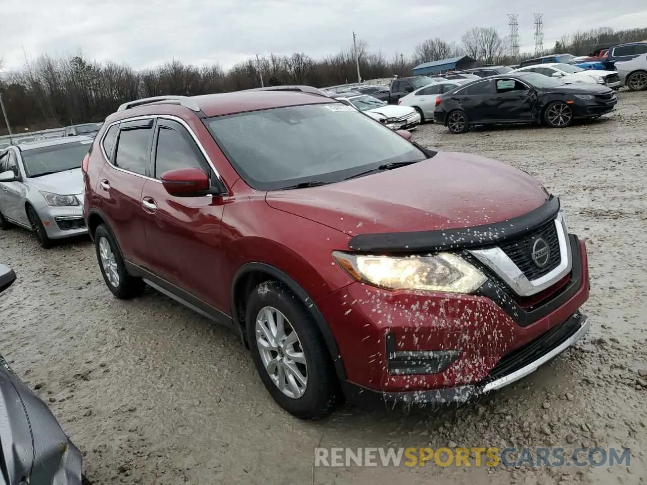 4 Photograph of a damaged car 5N1AT2MT1KC768322 NISSAN ROGUE 2019