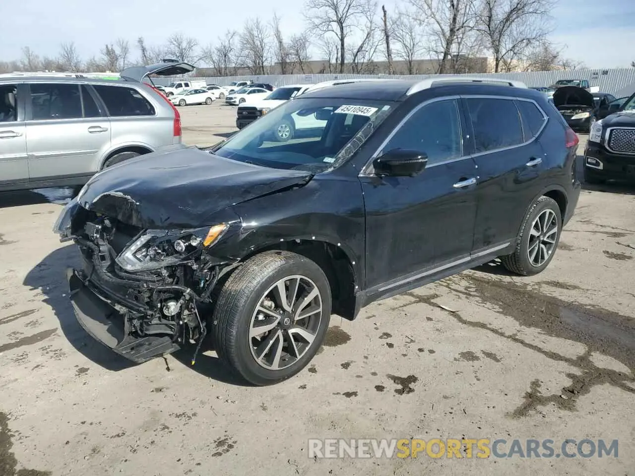 1 Photograph of a damaged car 5N1AT2MT1KC806292 NISSAN ROGUE 2019