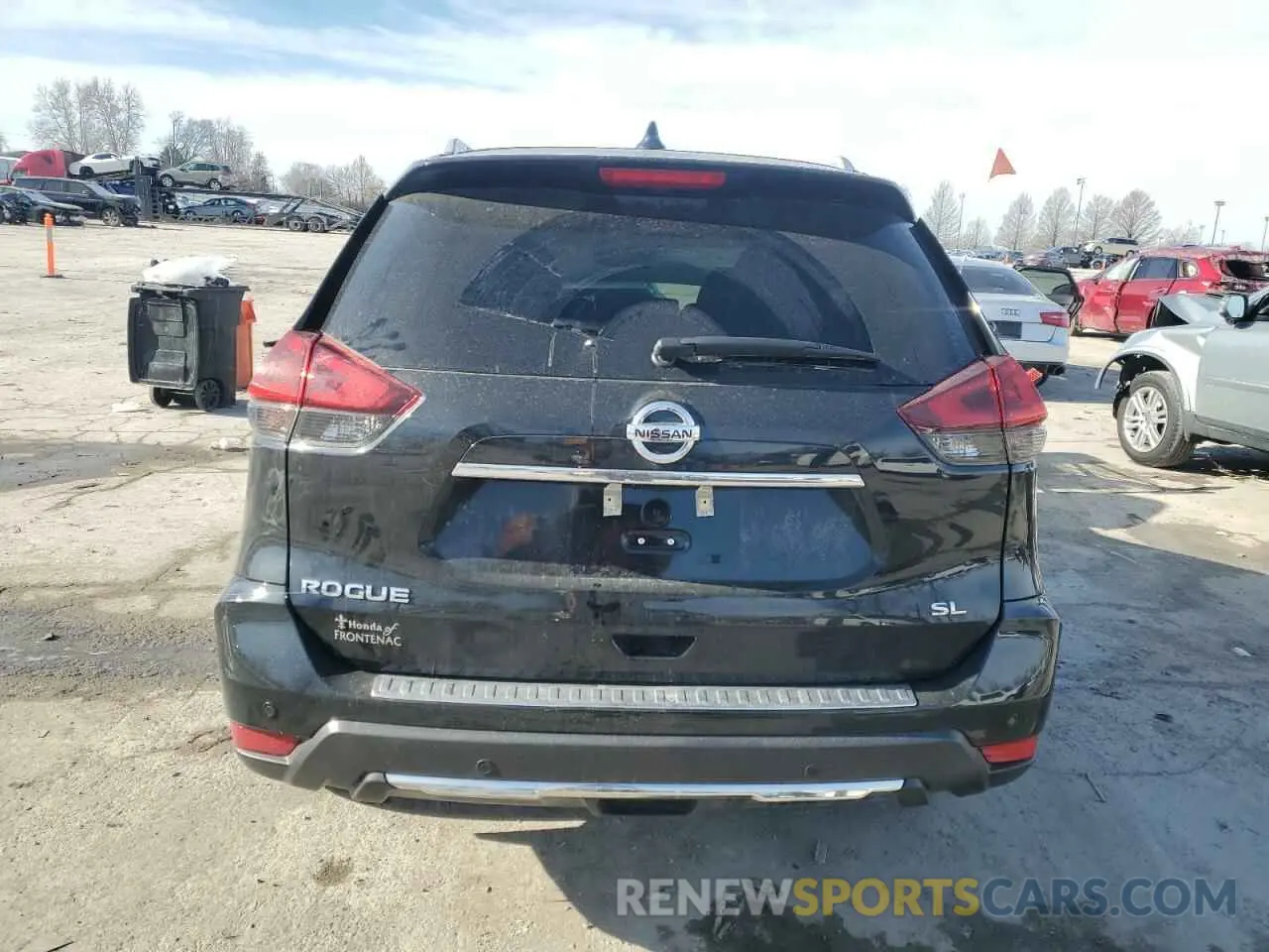 6 Photograph of a damaged car 5N1AT2MT1KC806292 NISSAN ROGUE 2019