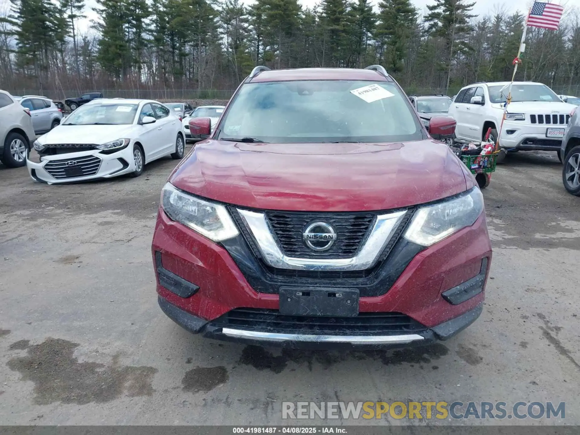 13 Фотография поврежденного автомобиля 5N1AT2MT2KC757085 NISSAN ROGUE 2019