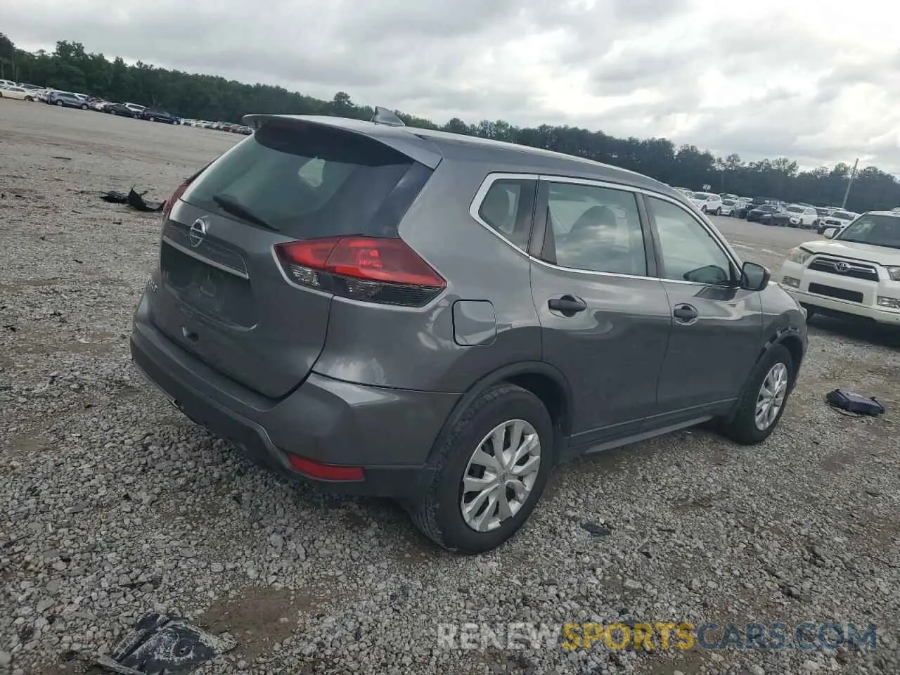 3 Photograph of a damaged car 5N1AT2MT2KC781709 NISSAN ROGUE 2019