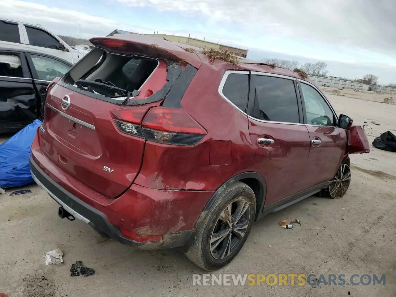 3 Photograph of a damaged car 5N1AT2MT2KC827832 NISSAN ROGUE 2019