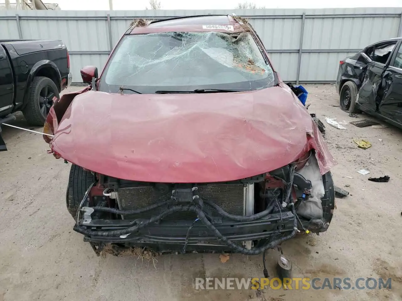 5 Photograph of a damaged car 5N1AT2MT2KC827832 NISSAN ROGUE 2019