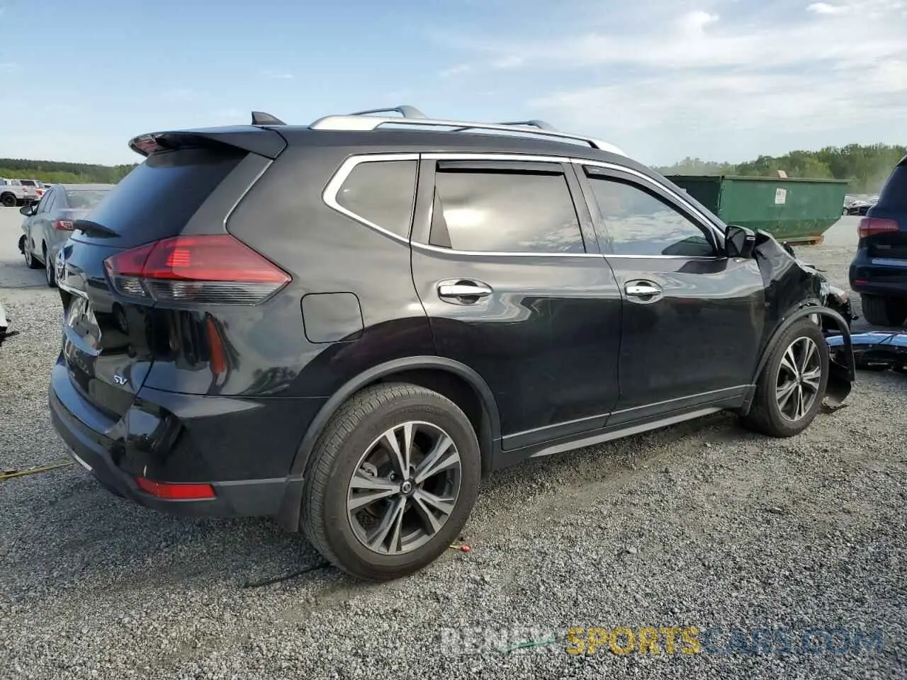 3 Photograph of a damaged car 5N1AT2MT2KC837955 NISSAN ROGUE 2019