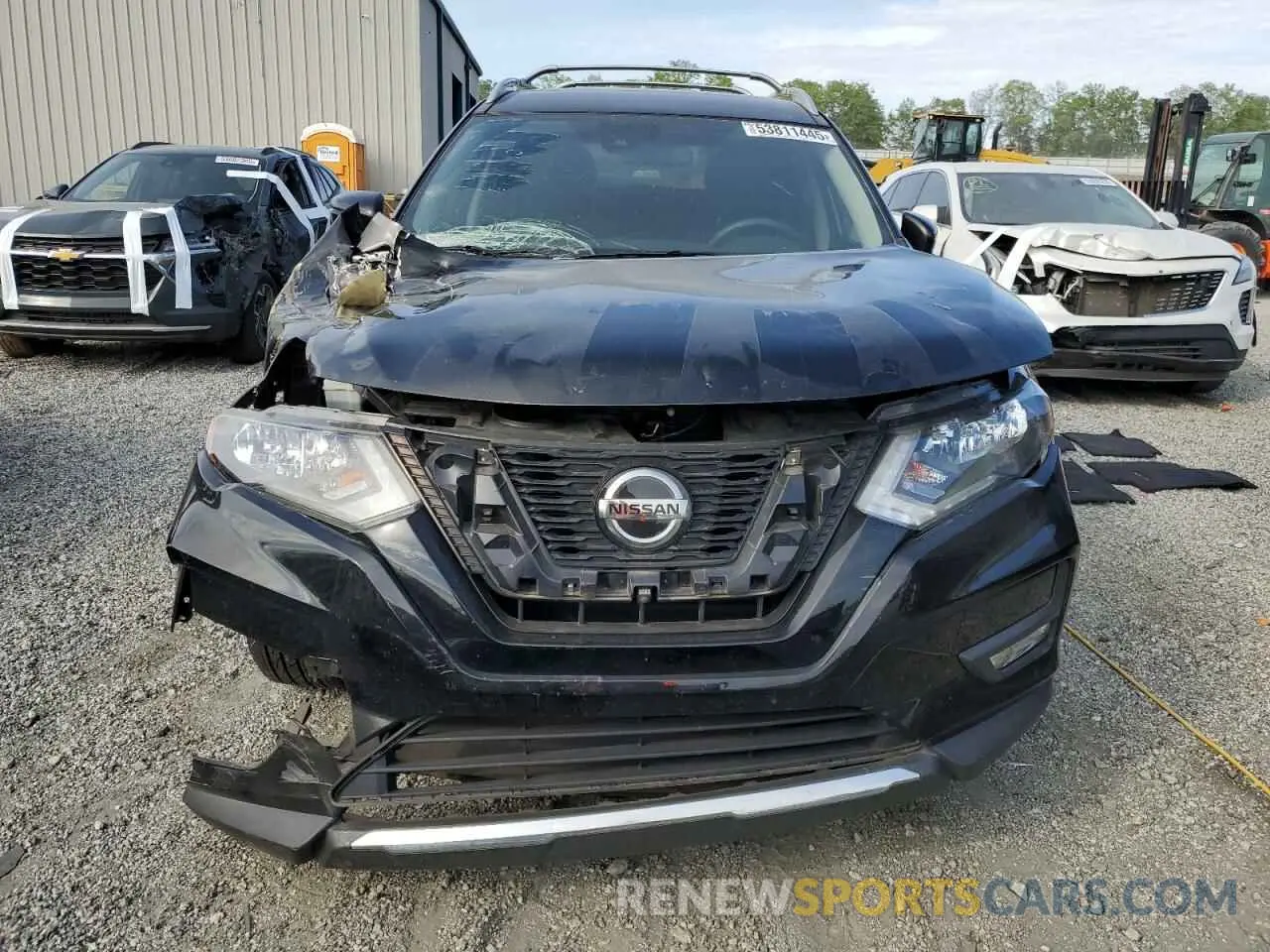 5 Photograph of a damaged car 5N1AT2MT2KC837955 NISSAN ROGUE 2019