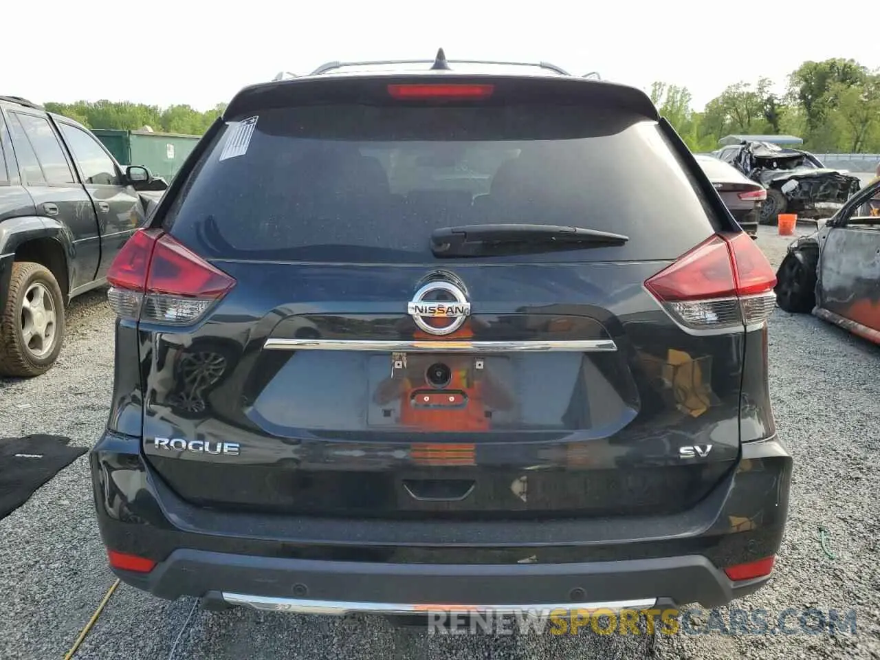 6 Photograph of a damaged car 5N1AT2MT2KC837955 NISSAN ROGUE 2019