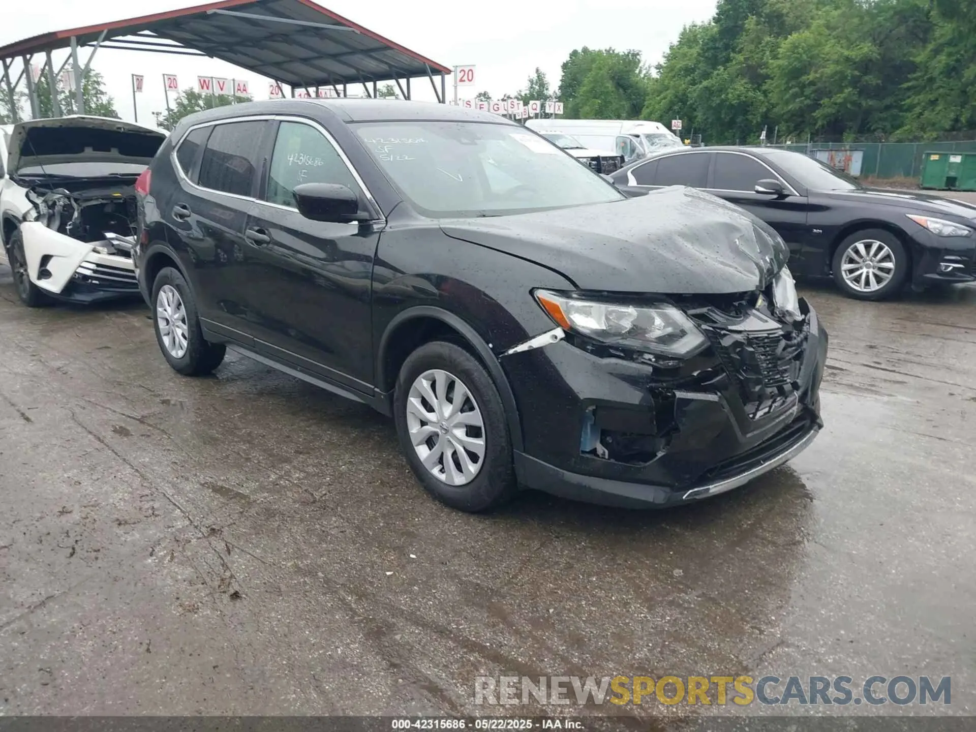 1 Photograph of a damaged car 5N1AT2MT3KC819335 NISSAN ROGUE 2019