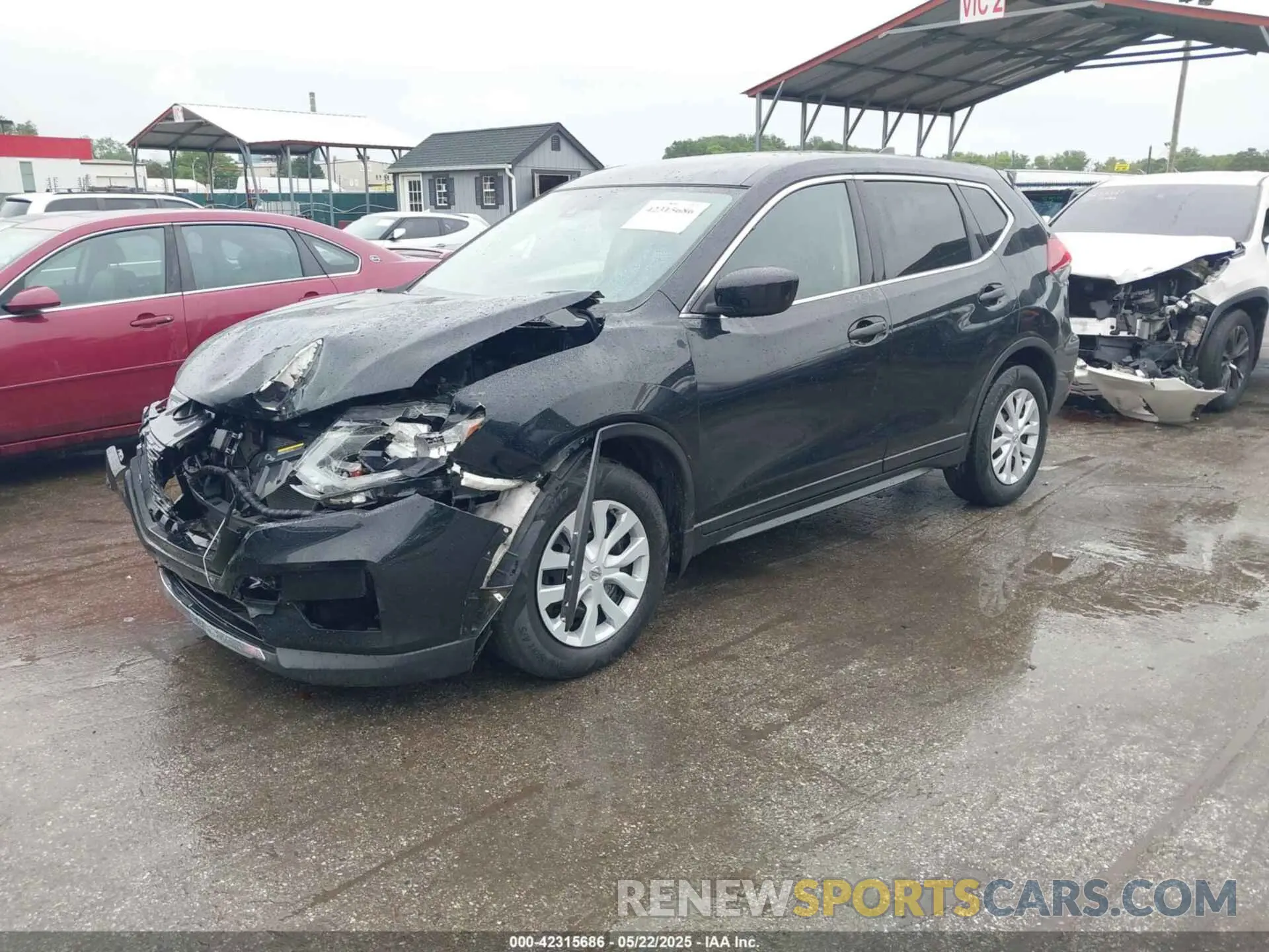 2 Photograph of a damaged car 5N1AT2MT3KC819335 NISSAN ROGUE 2019