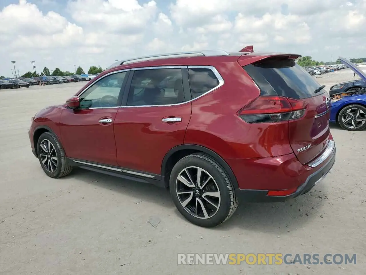 2 Photograph of a damaged car 5N1AT2MT3KC832358 NISSAN ROGUE 2019