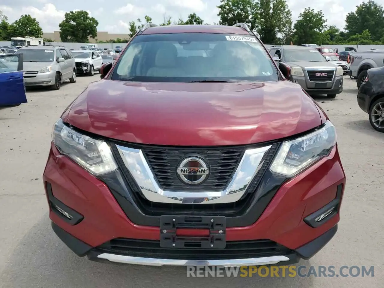 5 Photograph of a damaged car 5N1AT2MT3KC832358 NISSAN ROGUE 2019
