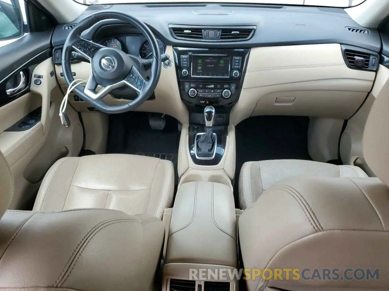 8 Photograph of a damaged car 5N1AT2MT3KC832358 NISSAN ROGUE 2019