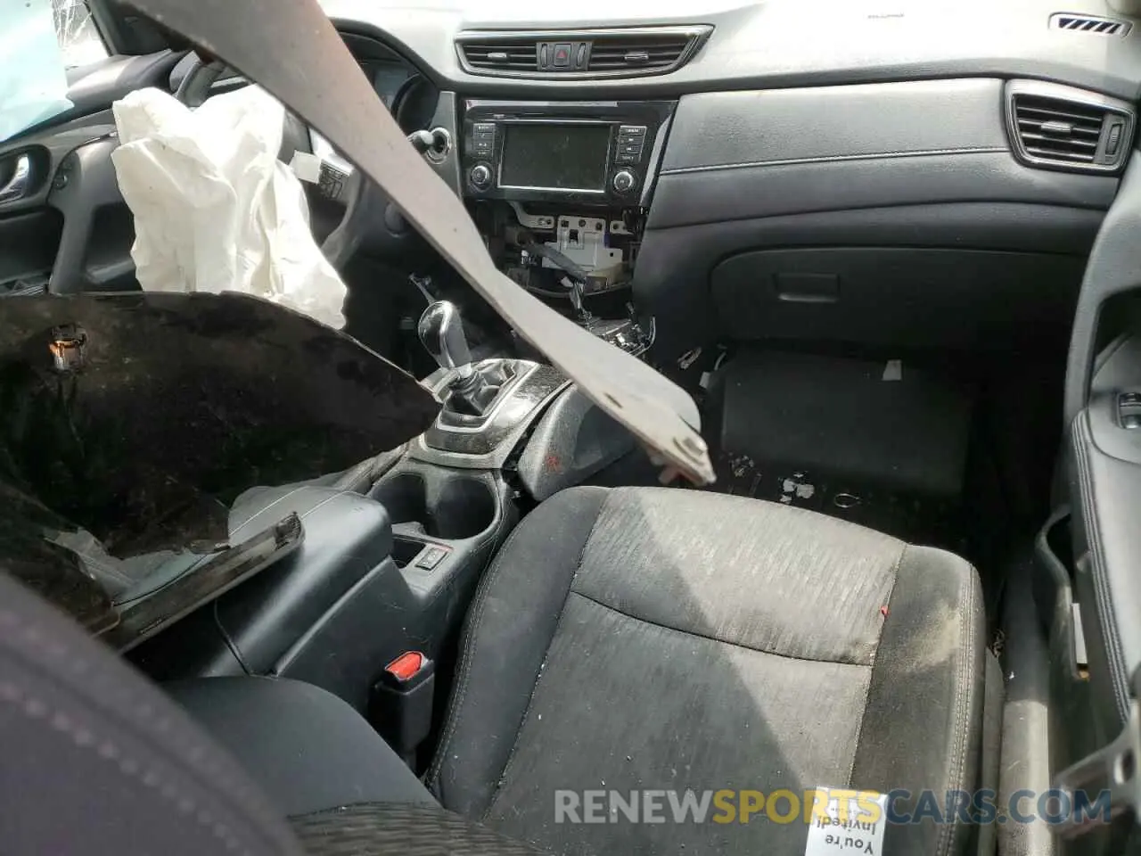 8 Фотография поврежденного автомобиля 5N1AT2MT4KC702461 NISSAN ROGUE 2019