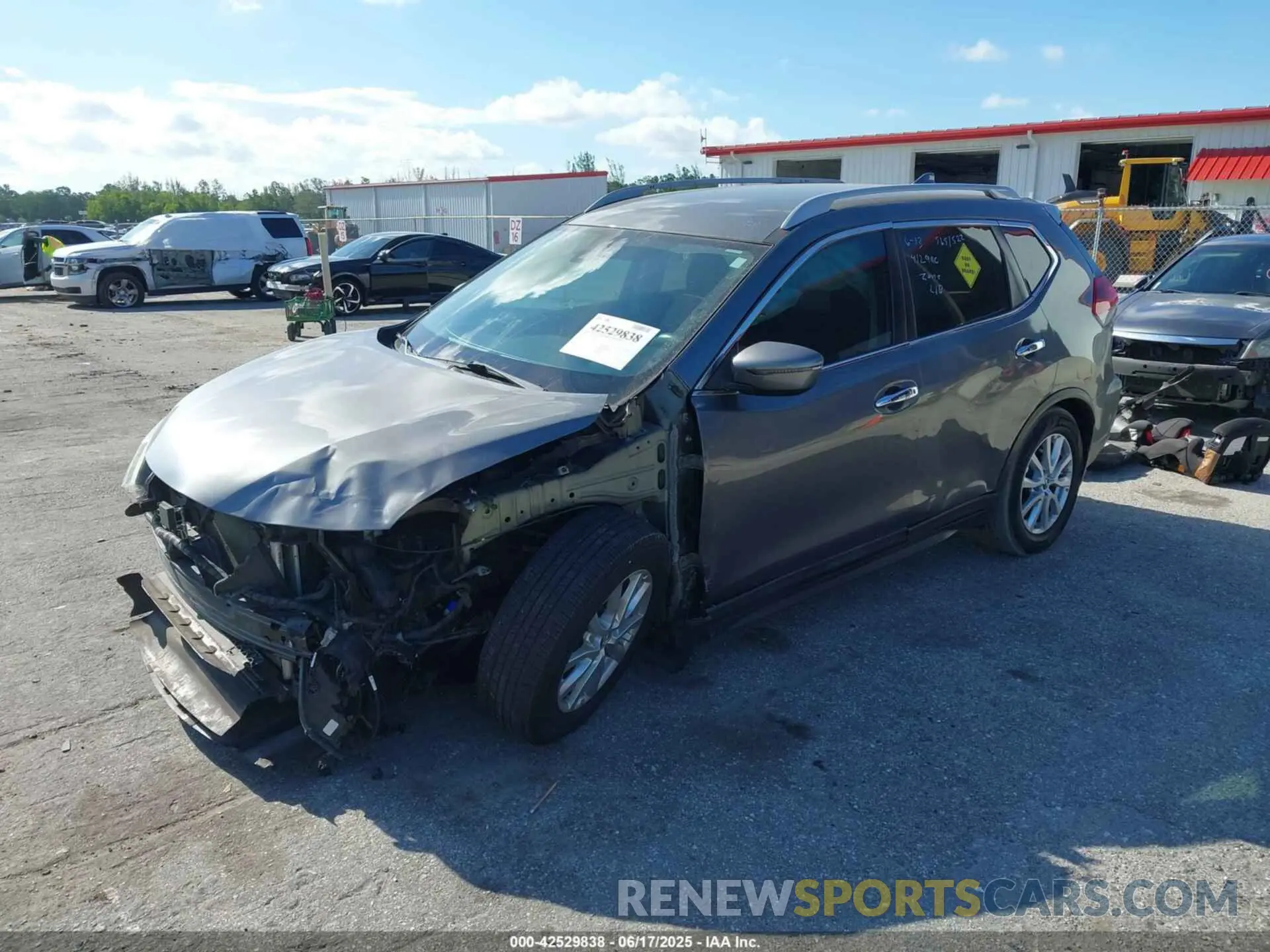 2 Photograph of a damaged car 5N1AT2MT5KC716949 NISSAN ROGUE 2019