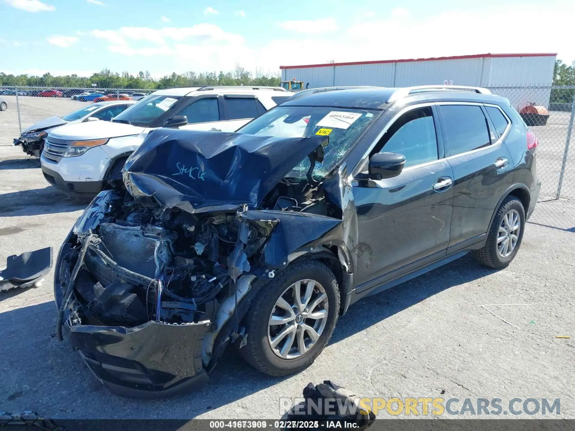 2 Фотография поврежденного автомобиля 5N1AT2MT5KC767156 NISSAN ROGUE 2019